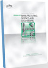 JOURNAL OF MANUFACTURING SCIENCE AND ENGINEERING-TRANSACTIONS OF THE ASME雜志封面